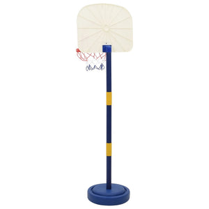 vidaXL Panier de basketball avec support, ballon et pompe, réglable 90/121 cm