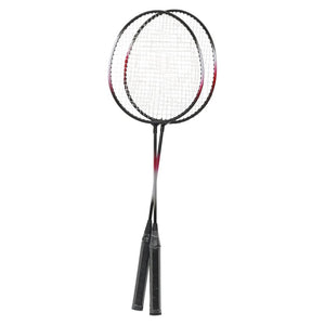 Badminton Set mit Netz und 2 Schlägern