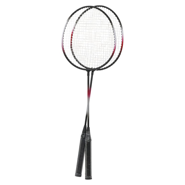 Badminton Set mit Netz und 2 Schlägern