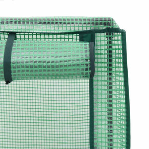 Hochbeet mit Gewächshaus Rattan-Optik 160cm
