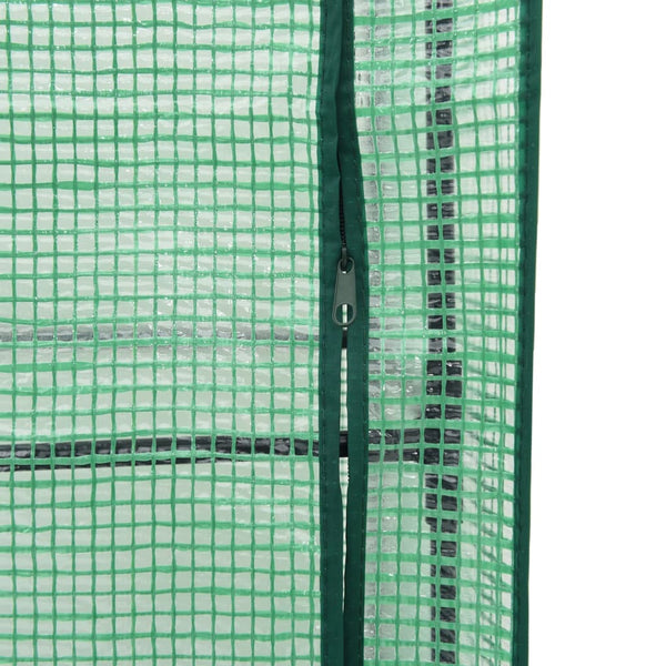 Hochbeet mit Gewächshaus Rattan-Optik 40x40x140cm