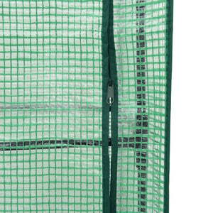 Hochbeet mit Gewächshaus Rattan-Optik 160cm