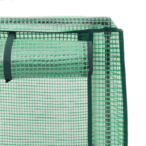 Hochbeet mit Aufsatz Rattan-Optik 80x50x182 cm