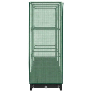 Hochbeet mit Gewächshaus Rattan 120cm