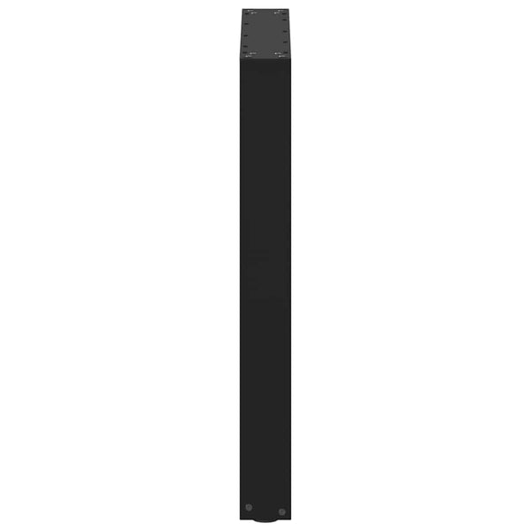 U-Form Tischbeine, 3er Set, Schwarz, Stahl