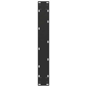 U-Form Tischbeine, 3er Set, Schwarz, Stahl