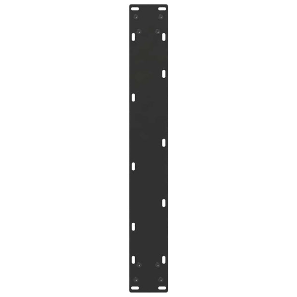 U-Form Tischbeine, 3er Set, Schwarz, Stahl