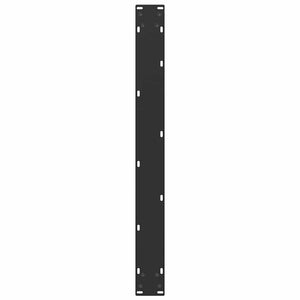 U-Form Esstischbeine, 3er Set, Schwarz