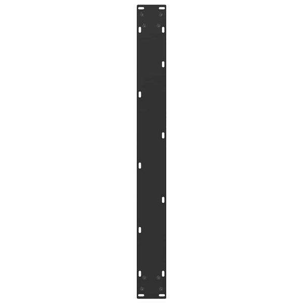 U-Form Esstischbeine, 3er Set, Schwarz