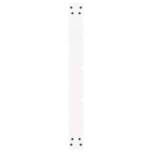U-Form Tischbeine, 3er Set, Stahl Weiß