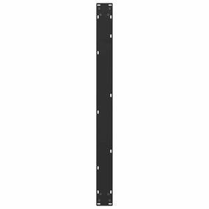 U-Form Tischbeine Schwarz, 3er Set