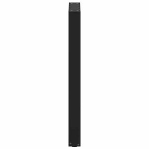 Bartischbeine U-Form Schwarz, 2er Set