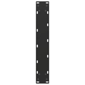 Bartischbeine U-Form Schwarz, 2er Set
