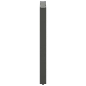Bartischbeine U-Form Anthrazit 60x90 cm, 2er-Set