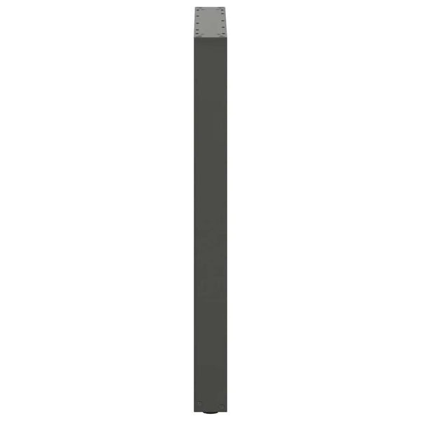 Bartischbeine U-Form Anthrazit 60x90 cm, 2er-Set