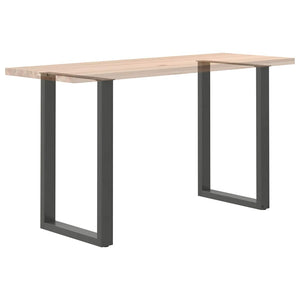 Bartischbeine U-Form Anthrazit 60x90 cm, 2er-Set