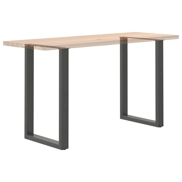 Bartischbeine U-Form Anthrazit 60x90 cm, 2er-Set