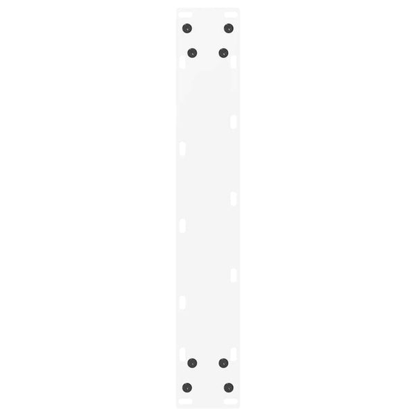 Bartischbeine U-Form, 2er Set, Weiß