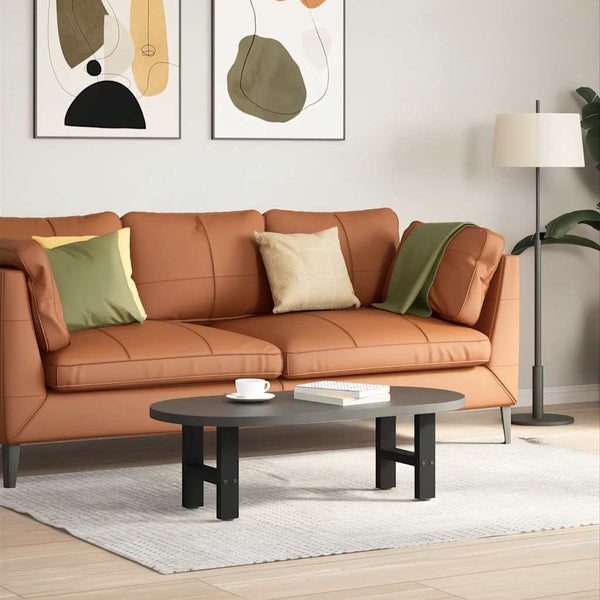 Couchtischbeine Schwarz Stahl 30 cm 2er-Set