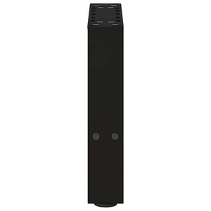 Couchtischbeine Schwarz Stahl 30 cm 2er-Set