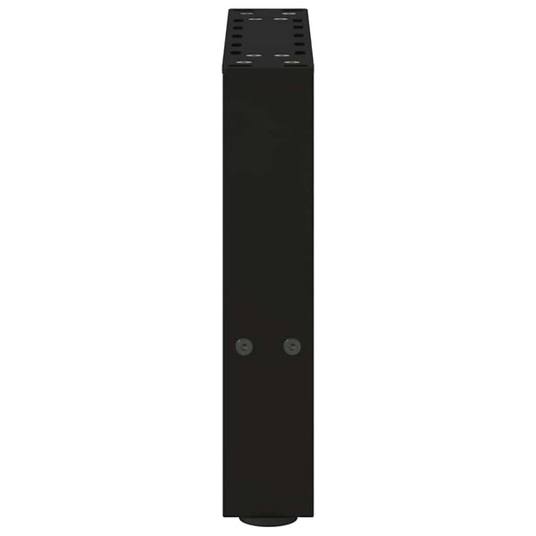 Couchtischbeine Schwarz Stahl 30 cm 2er-Set