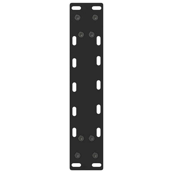 Couchtischbeine Schwarz Stahl 30 cm 2er-Set