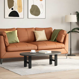 Couchtischbeine Schwarz 40x30 cm Stahl, 2er-Set
