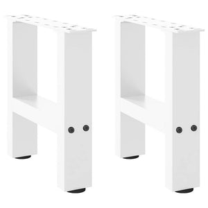 Weiße Couchtischbeine, 40 cm, 2er-Set