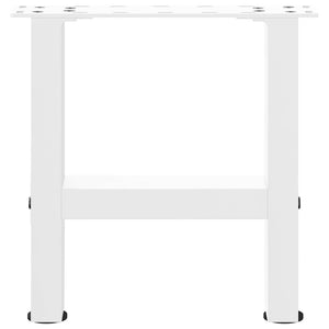 Weiße Couchtischbeine, 40 cm, 2er-Set