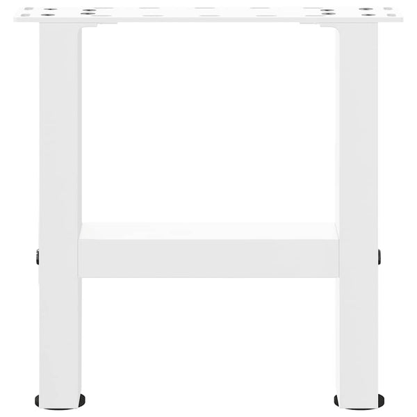 Weiße Couchtischbeine, 40 cm, 2er-Set