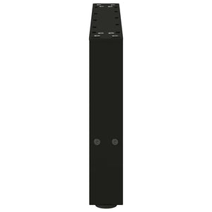 Schwarze Couchtischbeine, 50 cm, 2er-Set