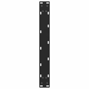 Schwarze Couchtischbeine, 50 cm, 2er-Set