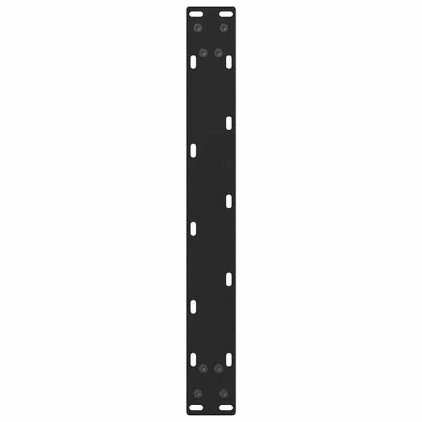 Schwarze Couchtischbeine, 50 cm, 2er-Set