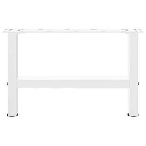 Weiße Couchtischbeine, 50 cm, 2er-Set
