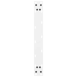 Weiße Couchtischbeine, 50 cm, 2er-Set