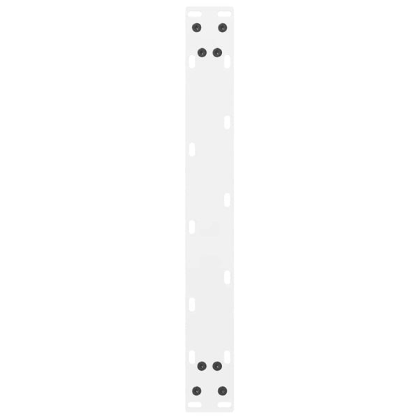 Weiße Couchtischbeine, 50 cm, 2er-Set