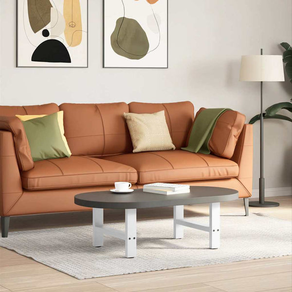 Weiße Couchtischbeine, 50 cm, 2er-Set