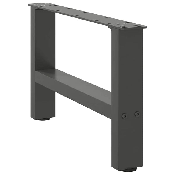 Anthrazit Couchtischbeine 50x30/31 cm, 2er Set