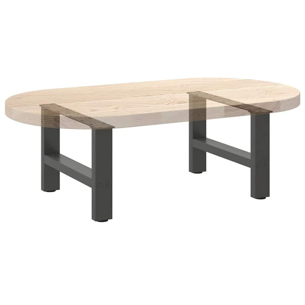 Anthrazit Couchtischbeine 50x30/31 cm, 2er Set