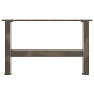 Couchtischbeine aus Stahl, 50 cm, 2er-Set