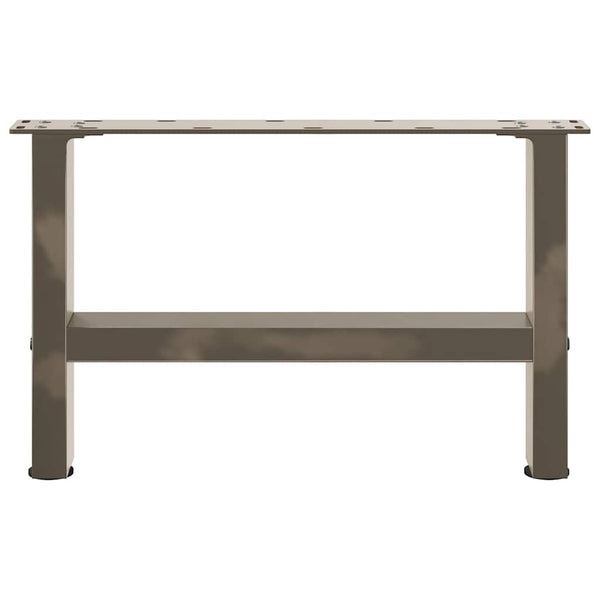 Couchtischbeine aus Stahl, 50 cm, 2er-Set
