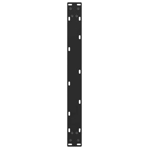 Schwarze Couchtischbeine, 60cm, 2er-Set