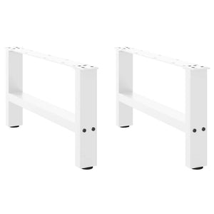 Couchtischbeine Weiß 60cm, 2er Set