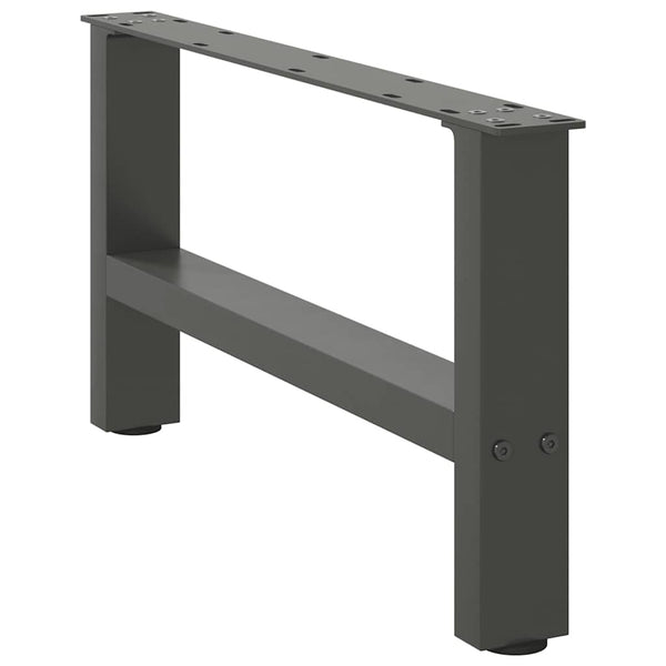 Anthrazit Couchtischbeine 60cm, 2er Set