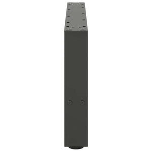 Anthrazit Couchtischbeine 60cm, 2er Set