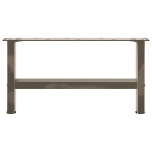 Couchtischbeine aus Stahl, 60 cm, 2er-Set