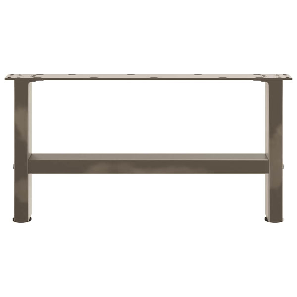 Couchtischbeine aus Stahl, 60 cm, 2er-Set