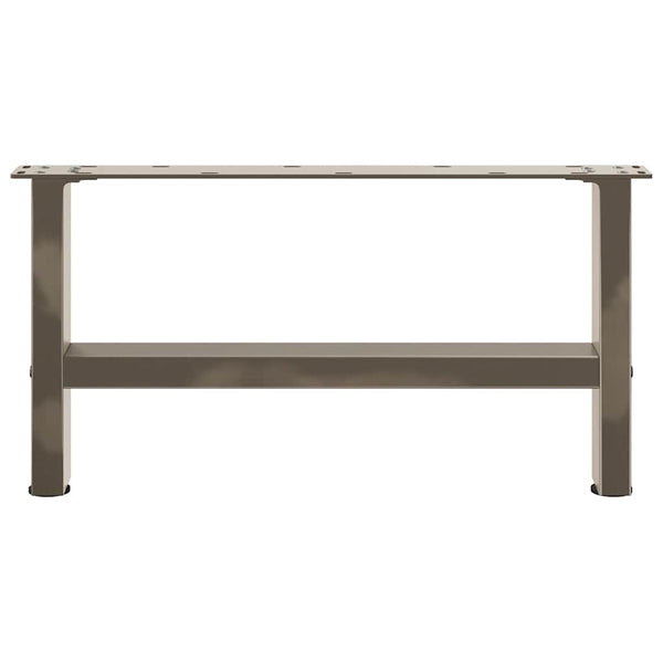 Couchtischbeine aus Stahl, 60 cm, 2er-Set