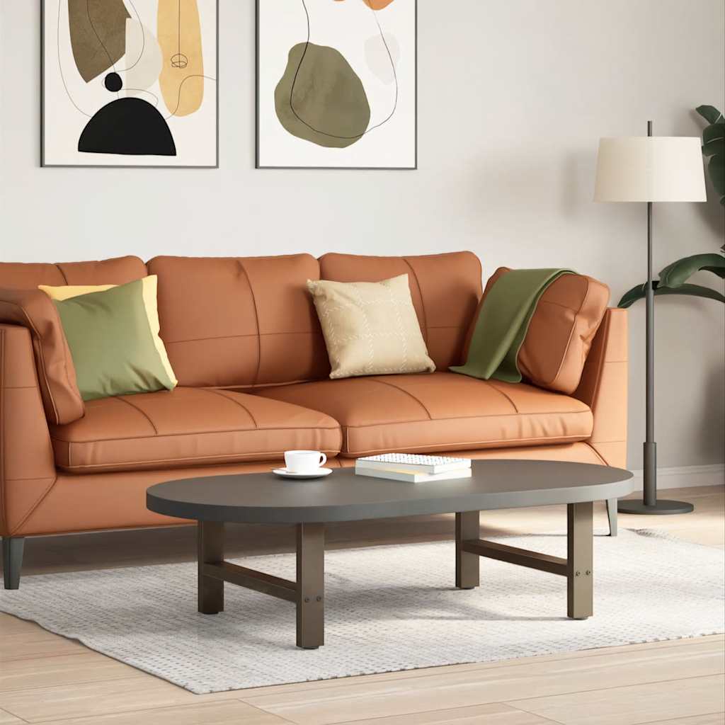 Couchtischbeine aus Stahl, 60 cm, 2er-Set