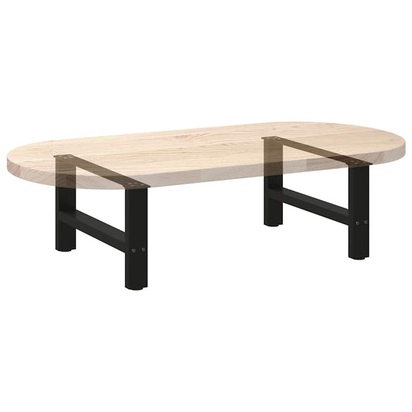 Schwarze Couchtischbeine 70cm, 2er Set